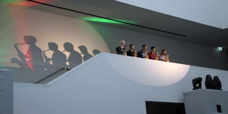 Flashmob zur Eröffnung des "Science Day" der Medizinischen Fakultät der Uni Münster